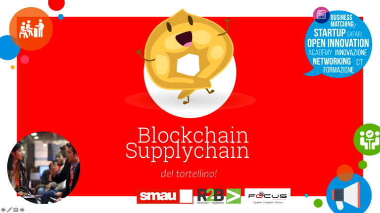 supplychain blockchain tortellino smau bologna