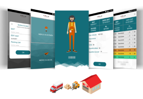 Warehouse Mobile App | Settore industriale e multibusiness